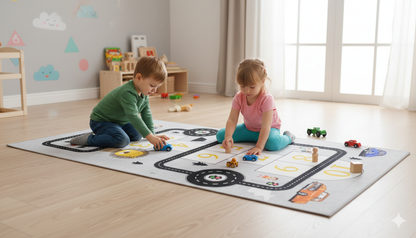 Çocuk Odası Oyun Halısı – Kaymaz Tabanlı, Yumuşak ve Güvenli