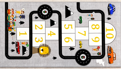 Çocuk Odası Oyun Halısı – Kaymaz Tabanlı, Yumuşak ve Güvenli